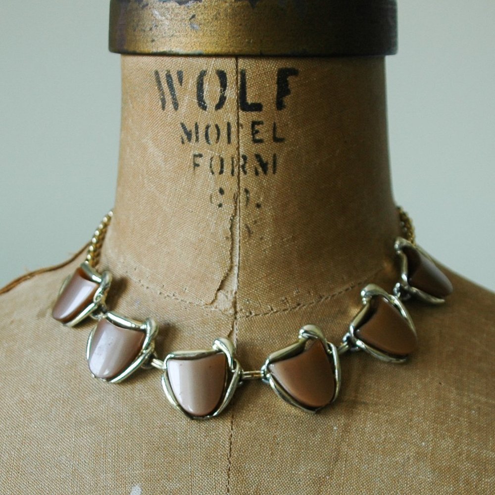 Vintage Mid-Century Vintage Thermostat Necklace